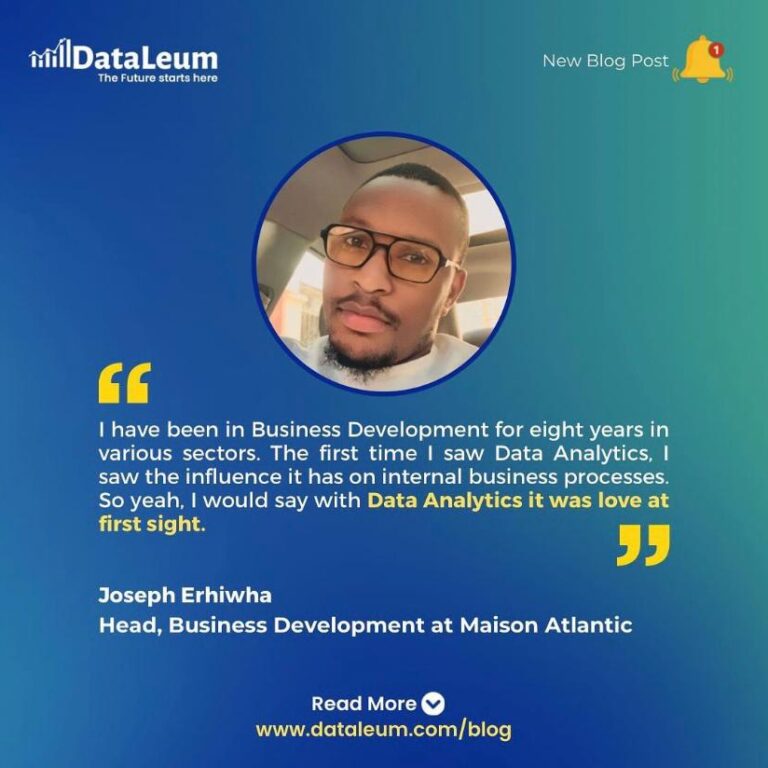 HOW I FELL IN LOVE WITH DATA ANALYTICS